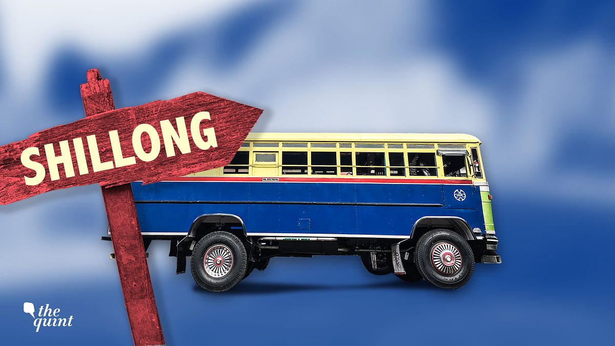 shillong tourist bus